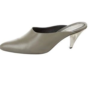 Celine by Phoebe Philo grey leather mules